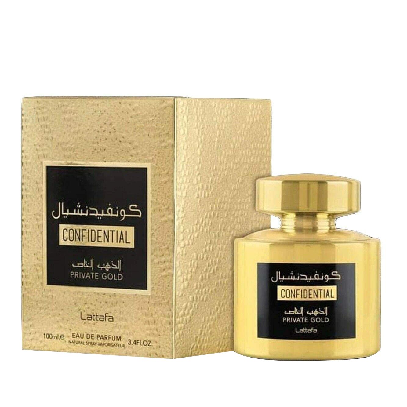 Lattafa - CONFIDENTIAL GOLD - 100ml Eau de parfum